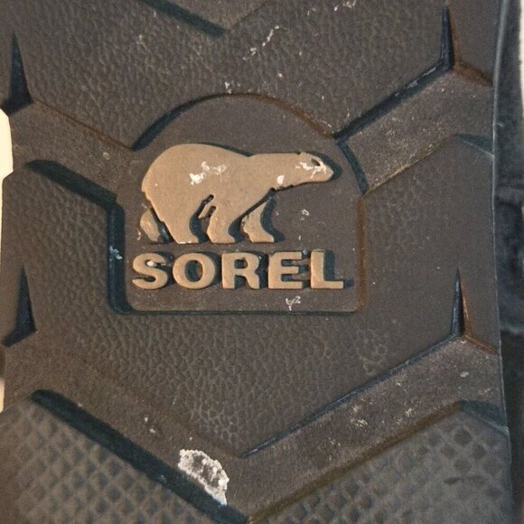 Sorel Major Low Suede Leather Black Chukka Boot Size 8 - Picture 5 of 8